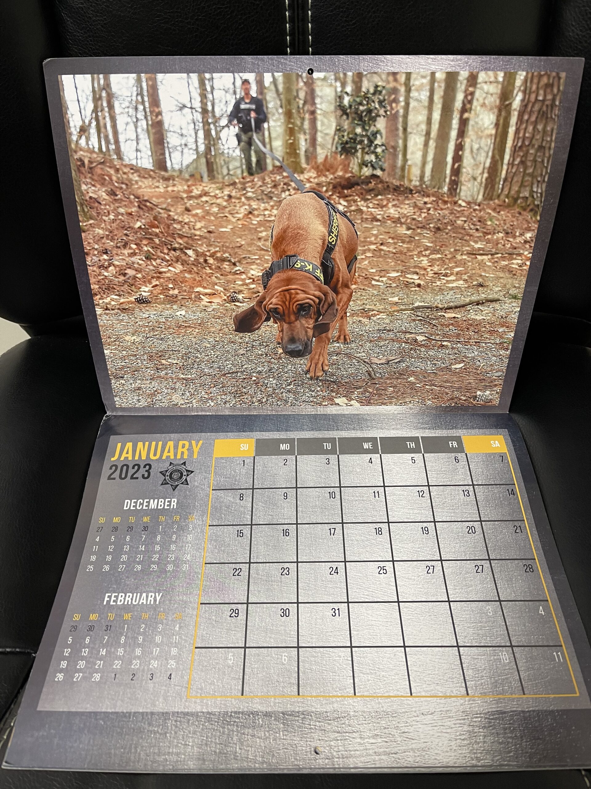 Cherokee County Sheriff's K9 Unit calendar